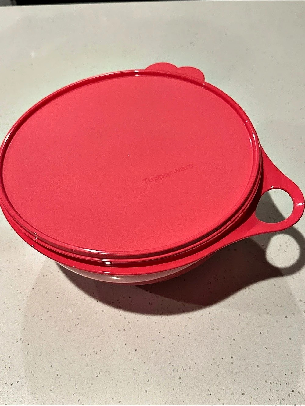 Tupperware Thatsa Bowl Red Cookware with Lid